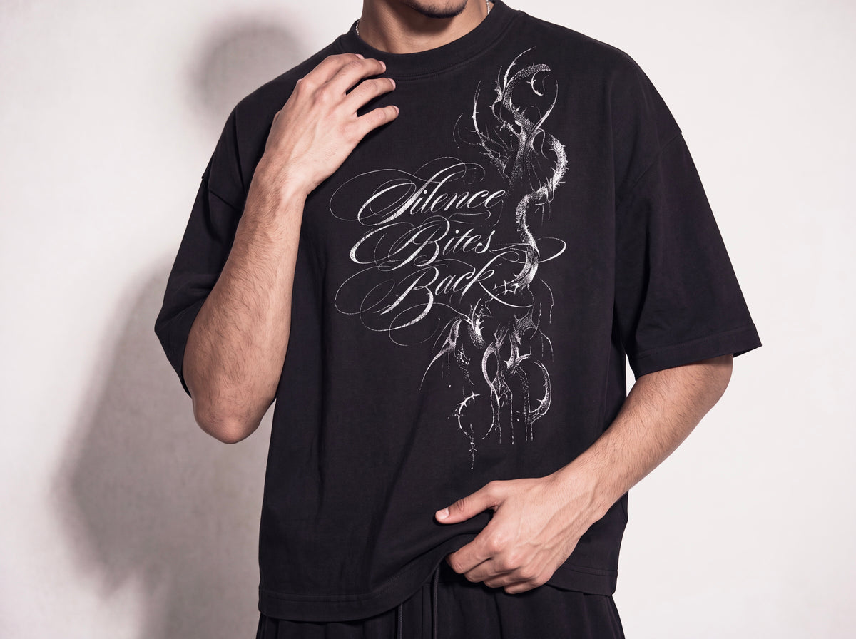 Venom Script Boxy Tee