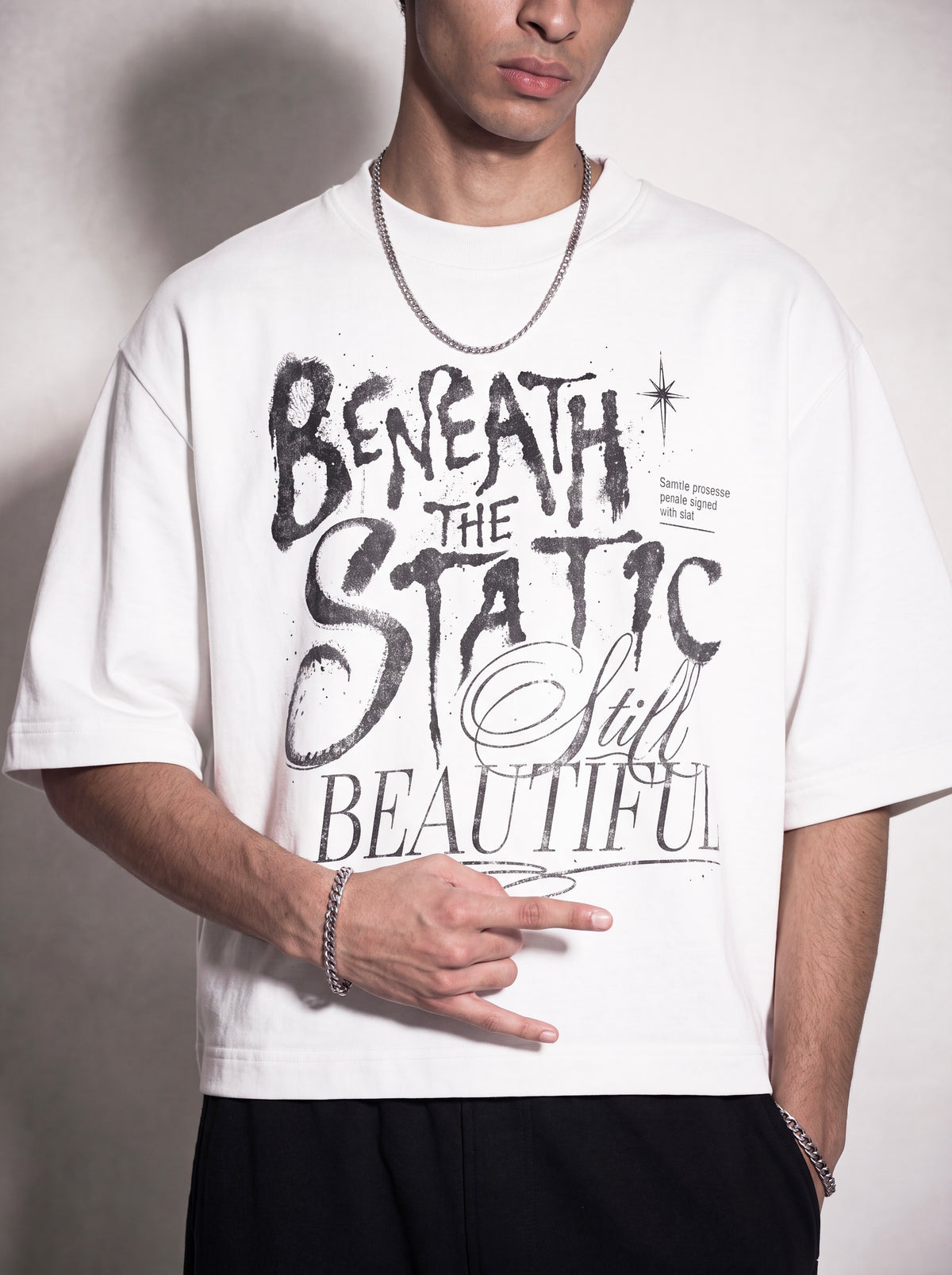 Beneath The Static Boxy Tee
