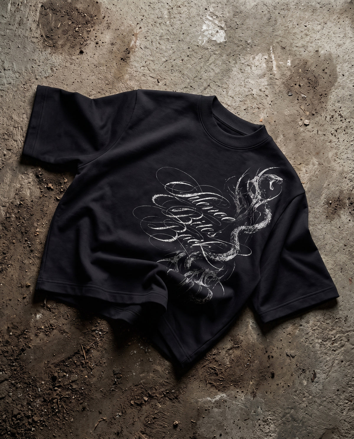 Venom Script Boxy Tee