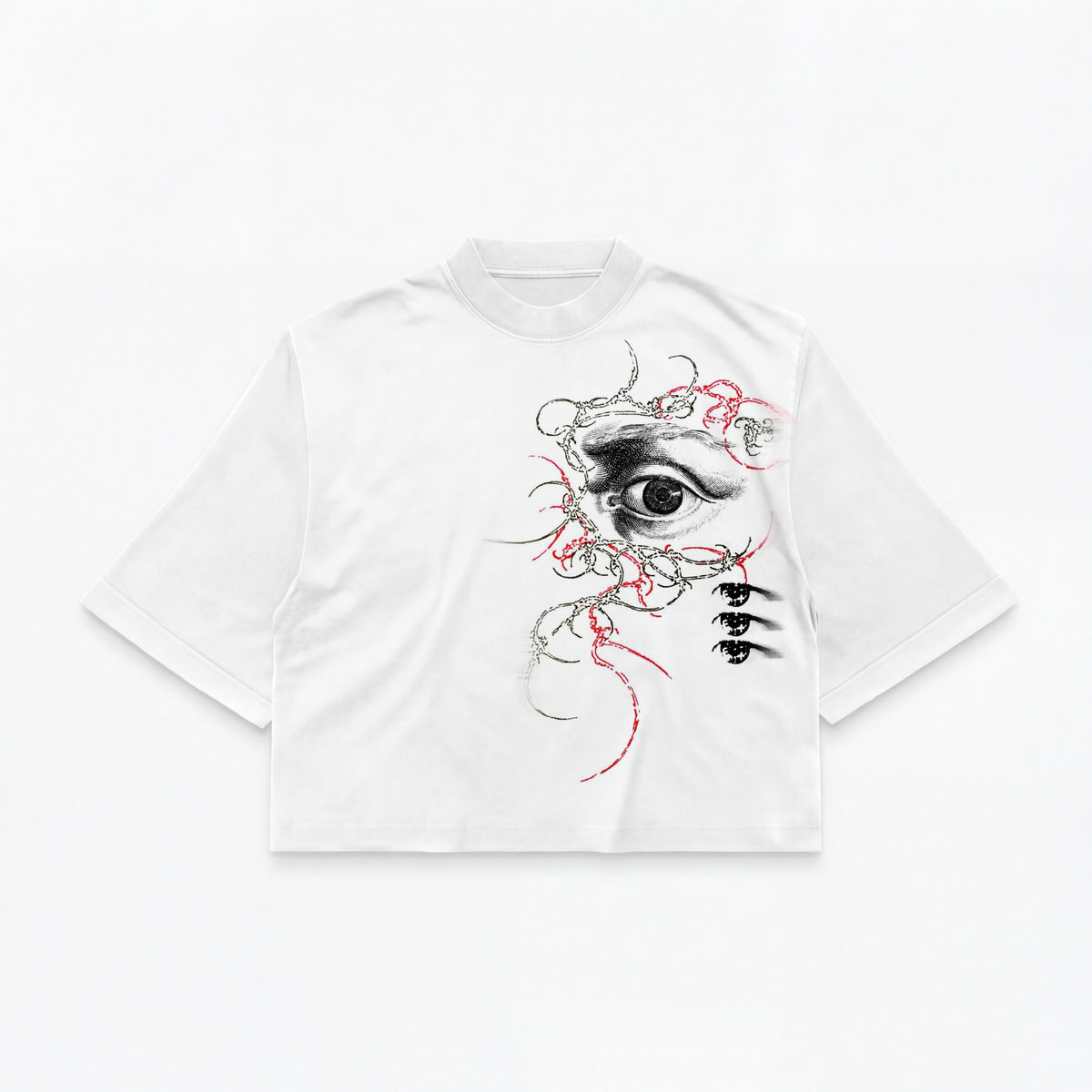 Veil Eye Tee white