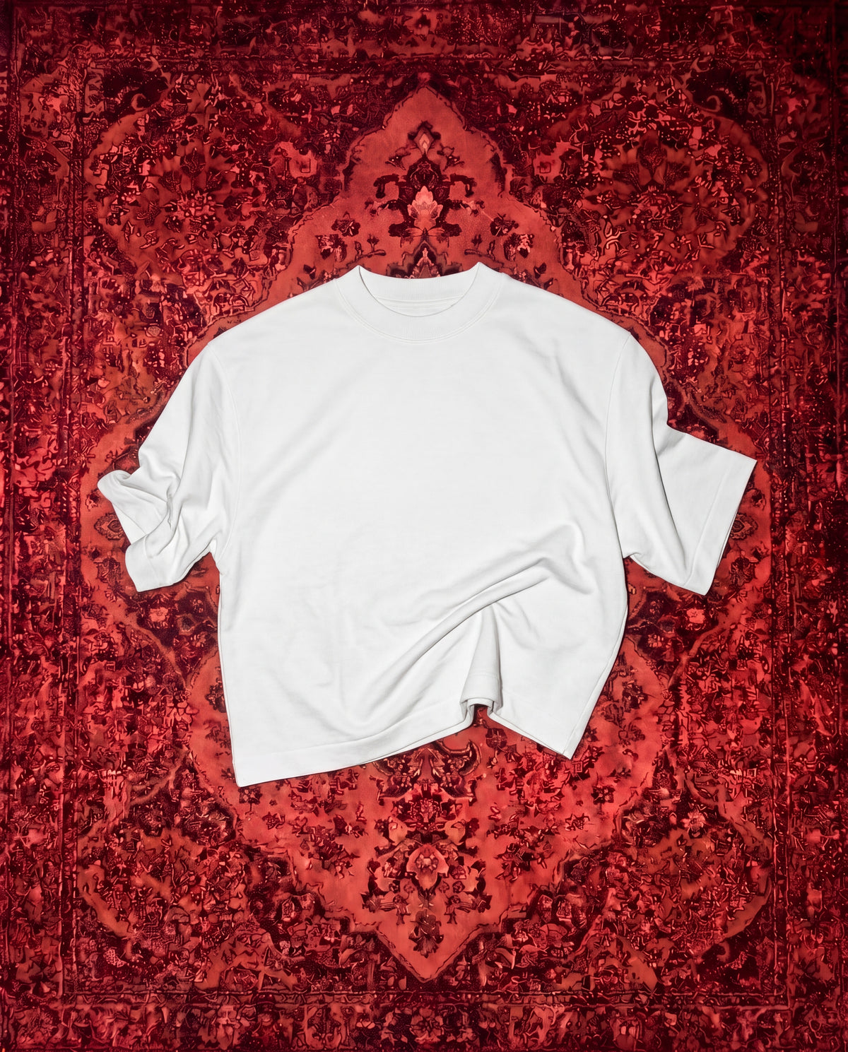 Plain White Boxy Tee